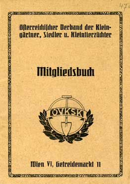 Mitgliedsbuch 1950